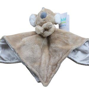 Child of Mine Koala Bear Security Blanket Lovey Baby Infant Carters Plush NWT